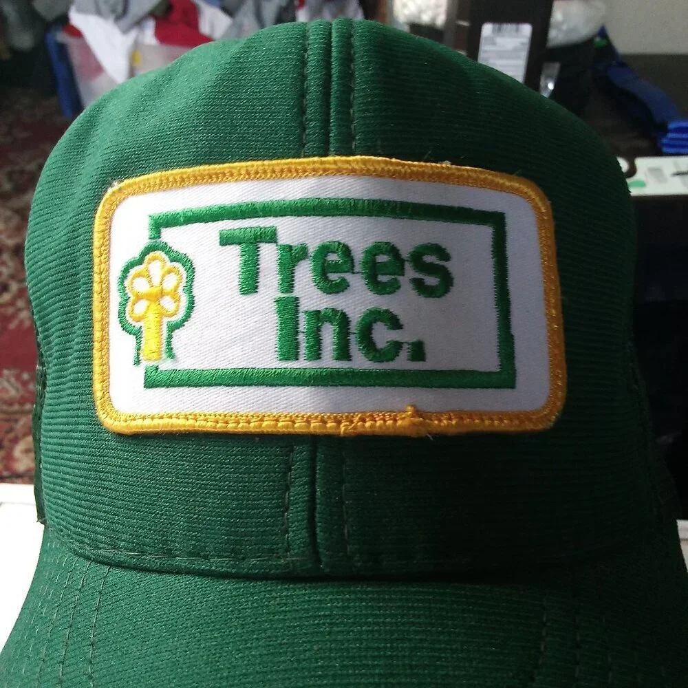Vintage Trees Inc. Patch Snap Trucker Hat Cap